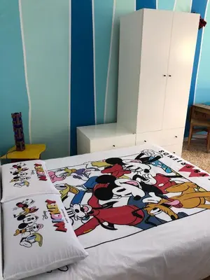 Letto o letti in una camera di Home Willy
