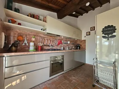 Cucina o angolo cottura di Casina Rossa
