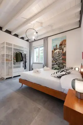 Letto o letti in una camera di Florence Olive Grove