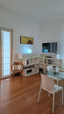 TV o dispositivi per l'intrattenimento presso Casa Gledi con vista su Fiesole