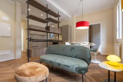 Area soggiorno di Luxury Bridge Apartment