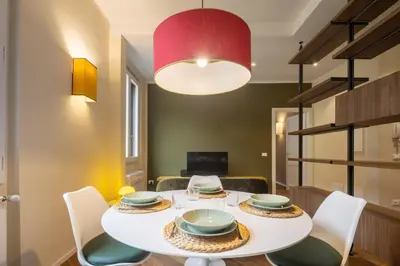 Area soggiorno di Luxury Bridge Apartment
