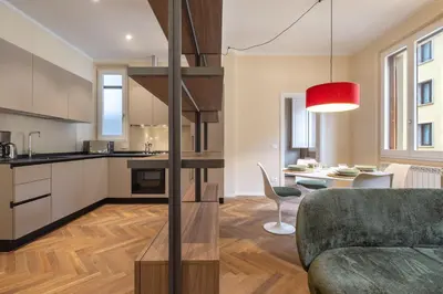Cucina o angolo cottura di Luxury Bridge Apartment