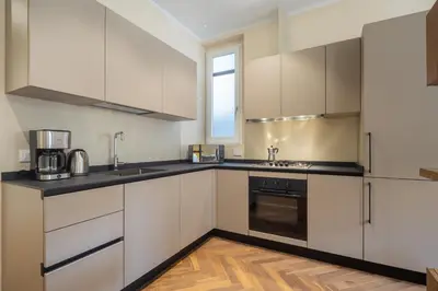 Cucina o angolo cottura di Luxury Bridge Apartment