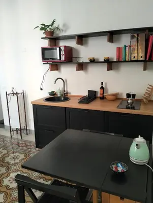 Cucina o angolo cottura di Studio alle Antiche Mura