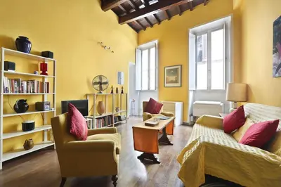 Area soggiorno di Relax like Home, Via Ricasoli 6, Next to the Duomo of Florence