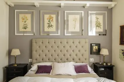 Letto o letti in una camera di Villa delle Ortensie