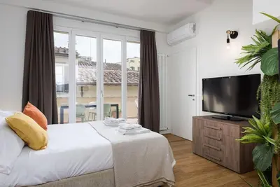 Letto o letti in una camera di La Casa di Ettore