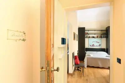 Letto o letti in una camera di Small Studio, Donatello, next to the Duomo of Florence
