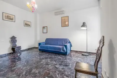 Area soggiorno di Romina Apartment, Florence, Campo Marte
