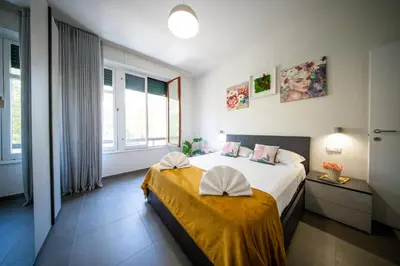 Letto o letti in una camera di Redi apartments florence