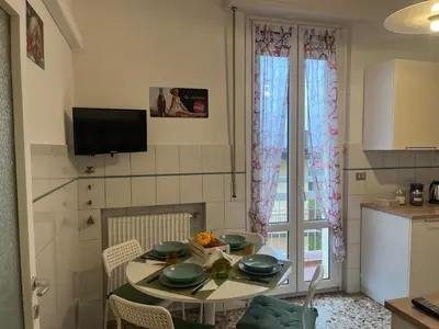 Cucina o angolo cottura di PP-Panoramic Florence - vicino a Stazione ed Aeroporto