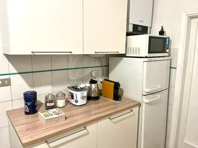 Cucina o angolo cottura di PP-Panoramic Florence - vicino a Stazione ed Aeroporto