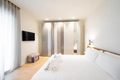 Letto o letti in una camera di Attico di Lusso vista Duomo a 2 passi dal centro