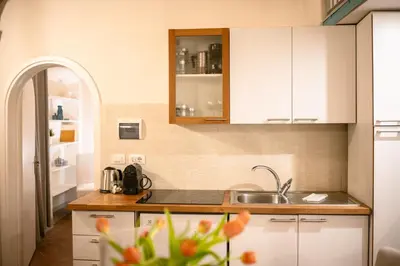 Cucina o angolo cottura di Azzurra Elegant Apartment