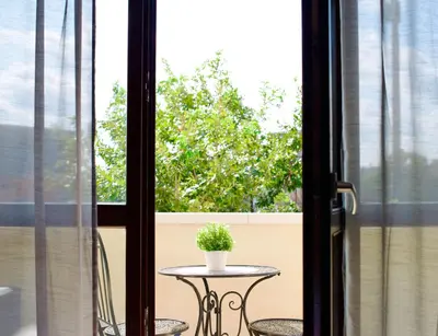 Balcone o terrazza di Charming Studio near the center