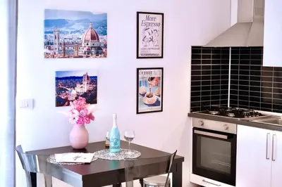 Cucina o angolo cottura di Charming Studio near the center