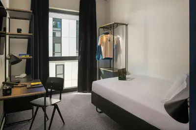 Letto o letti in una camera di The Social Hub Florence Belfiore
