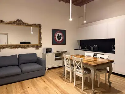 TV o dispositivi per l'intrattenimento presso Sprone Apartments in Florence