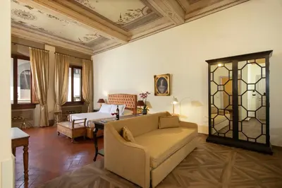 Area soggiorno di Palazzo Martellini Residenza d'epoca