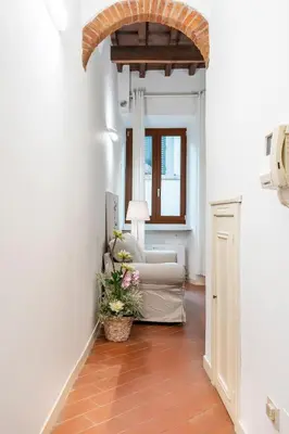Area soggiorno di Allegri Apartment By San Firenze Collection