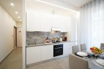 Cucina o angolo cottura di Urban Green House Relax e Confort vicino al centro