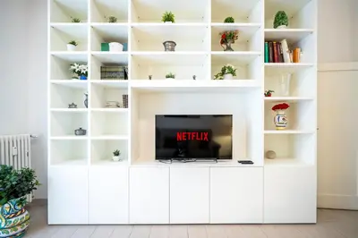 Biblioteca nell'appartamento