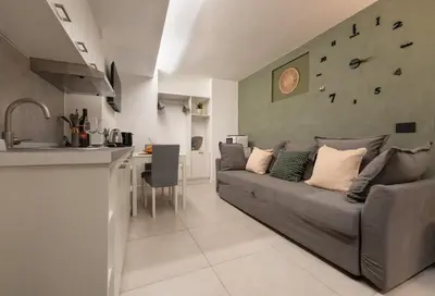 Area soggiorno di Keys of Italy - Vigna Vecchia 24 - Cozy Mezzanine in Santa Croce