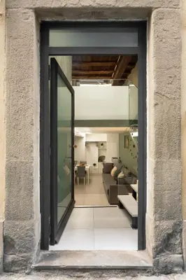 Area soggiorno di Keys of Italy - Vigna Vecchia 24 - Cozy Mezzanine in Santa Croce