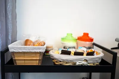 Cibo presso l'appartamento o nelle vicinanze