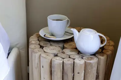 Set per la preparazione di tè e caffè presso B&B Prestigia Rooms