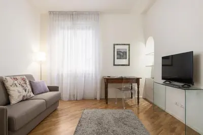 TV o dispositivi per l'intrattenimento presso UNYCA - Ponte Vecchio Florence Apartment