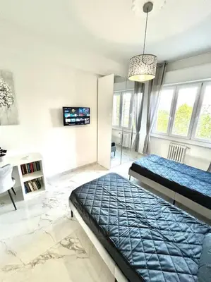 Letto o letti in una camera di Appartamento Cuore Di Firenze