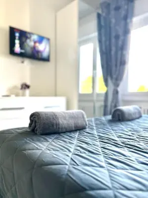 Letto o letti in una camera di Appartamento Cuore Di Firenze