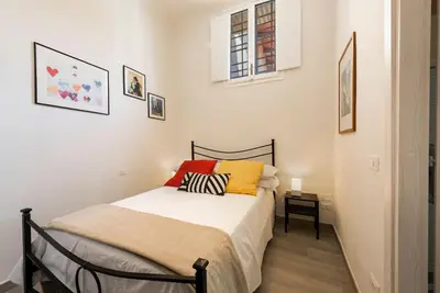 Letto o letti in una camera di Live like a Florentine next to Santa Croce Square