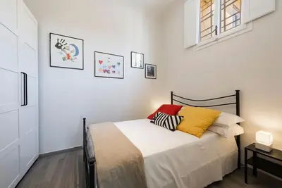 Letto o letti in una camera di Live like a Florentine next to Santa Croce Square