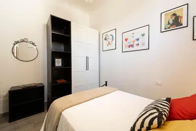 Letto o letti in una camera di Live like a Florentine next to Santa Croce Square