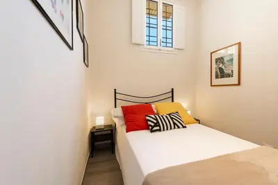 Letto o letti in una camera di Live like a Florentine next to Santa Croce Square