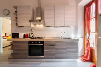 Cucina o angolo cottura di Live like a Florentine next to Santa Croce Square