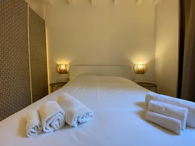 Letto o letti in una camera di Pilati 39 PT