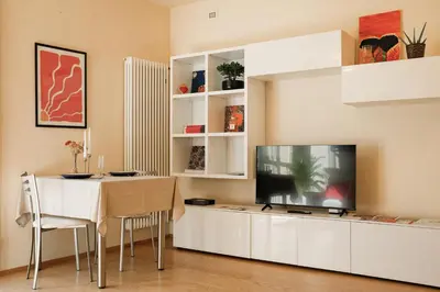 TV o dispositivi per l'intrattenimento presso Luna Apartment