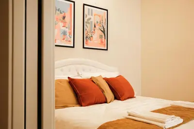 Letto o letti in una camera di Luna Apartment