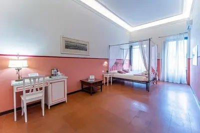 Area soggiorno di UNYCA- Florence Residenza Storica
