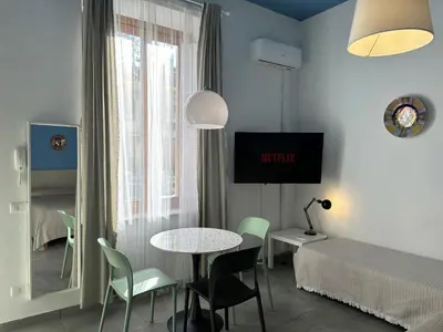 TV o dispositivi per l'intrattenimento presso Nice Studio apartment
