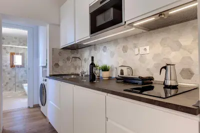 Cucina o angolo cottura di Sacha Apartment by Mamo Florence