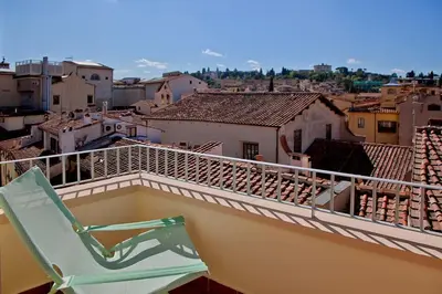 Balcone o terrazza di Amazing View Florence Attic