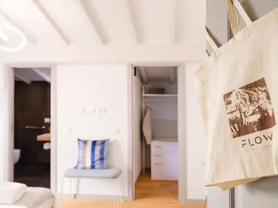 Letto o letti in una camera di Gaucha - Stylish and modern nest beside Arno