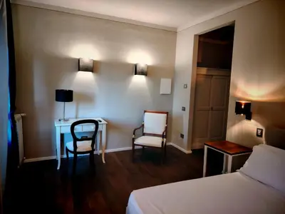 Letto o letti in una camera di Artiminus Don Baldino