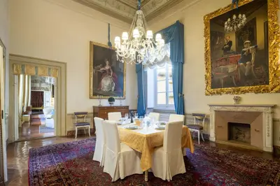 Area soggiorno di Ricasoli Luxury Palace
