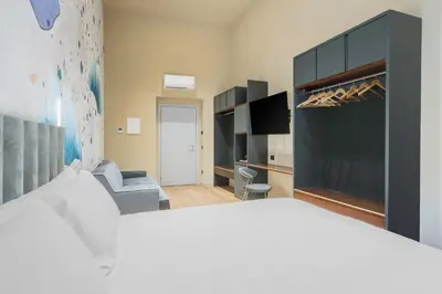 TV o dispositivi per l'intrattenimento presso Hotel Adamas